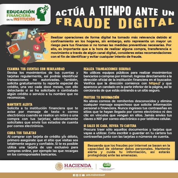 evita fraudes digitales con estos tips de seguridad